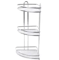 Полочка угловая 3-х ярусная Besser KM-0436D 58х25х25 см