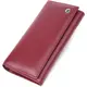 Практичный кошелек для женщин из натуральной кожи ST Leather 23098 Бордовый