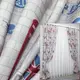 Комплект готовых фото-штор. Коллекция "Лондон". Цвет разноцветный. Код 913ш 2 (2шт. 2х2,7м.)