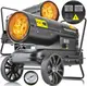 Тепловая пушка на колесах с термостатом Toolme TM186 35кВт (Польша)