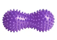 Массажный мячик EasyFit Goober с шипами фиолетовый