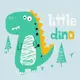 Роспись на холсте "Little dino" Art Craft 15008-AC 30х30 см