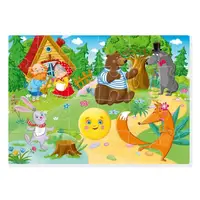 М'які пазли Vladi Toys Колобок VT1102-27 35 деталей