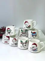 Кружка OLens Новогодний зоопарк 102-515 350 мл