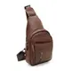 Мужской кожаный рюкзак через плечо Keizer K1223abr-brown