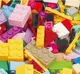 Детский развивающий конструктор 1000 штук в наборе, 1:48 мелкие строительные блоки, 20x15x3.5 см