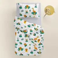 Подростковая постель с простыней на резинке ZOO ANIMALS CS2