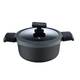 Кастрюля с крышкой MasterРro Gastro reeco BGMP-8108 28 см 7.2 л черная