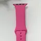 Силиконовый ремешок для умных часов Smart Watch 38/40 (Розовый)