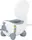 Детский горшок FreeON Plane, white - grey