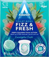 Таблетки для чистки унитазов Astonish toilet bowl cleaner Eucaliptus 5060060212695 8 шт