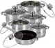 Набор кастрюль 12 предметов Bohmann BH-1231-MRB