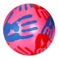 Мяч детский MS 3501, 9 дюймов, рисунок ладошка , 60-65г, Pink
