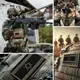 Набор шевронов 2 шт с липучкой Флаг Израиля черный 5х8 см вышитый патч шеврон Израиль