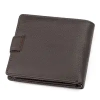 Чоловічий гаманець ST Leather 18347 (ST153) функціональний Коричневий