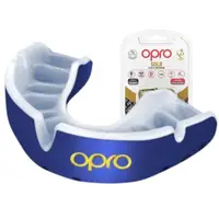 Капа OPRO Gold доросла (вік 11+) Blue/Pearl (art.102504002)