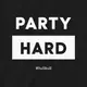 Бодик "Party hard", Черный, 86 р. (1,5 года), английский