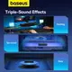 Акустика BASEUS AeQur DS10 Mini Soundbar (battery) |BT5.3, AUX/USB, OTA, RGB, 2.5Wx2|