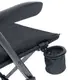 Кресло раскладное Uquip Justy XL Black (244053)
