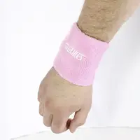 Напульсник від поту AOLIKES 0235 Pink на руку зап'ясті для занять спортом
