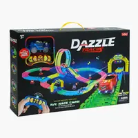 Детский автотрек на радиоуправлении Dazzle Tracks, 326 детали, свет, звук. Multicolor (83679)