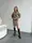 Костюм вязаный AO150 Мокко Oversize S-L