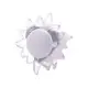 Ночник Horoz LED 0,4W 25Lm 220-240V 60x60мм. солнце белый