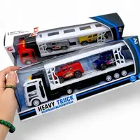 Автовоз інерційний (БІЛИЙ) коробка - 35х12,5х6 см