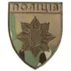Шеврон на липучке Полиция мультикам 8х9,5 см вышитый патч нашивка