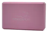 Блок для йоги PowerPlay 4006 Yoga Brick Рожевий