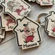 Именные детские брелки из дерева «Казаки и казачки»