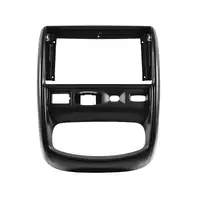 Перехідна рамка 9" Lesko Black для автомобіля RENAULT Duster 2010-2014 F-6696 Рено