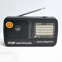 Радиоприемник Kipo KB-409AC мощный радио FM c usb питания от батареи R20 или от сети