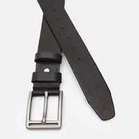 Чоловічий шкіряний ремінь Borsa Leather V1125DPL02-black