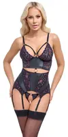 Сексуальный кружевной корсет Set Cottelli LINGERIE Размер S