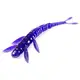 Flit 4" (7pcs.), #060 - Dark Violet/Peacock & Silver