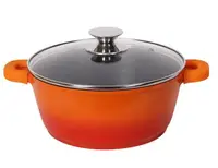 Каструля Bohman BH-7328-MRB-OR 28 см 5.8 л помаранчева