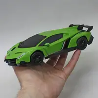 Машинка на радиоуправлении "Lamborghini Veneno" (зеленая)
