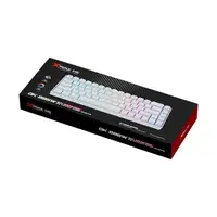 Клавиатура XTRIKE ME Tri-mode mechanical wireless keyboard GK-995W WH |68 Keys, BT/2.4G/Type-C, RGB, EN Layout|