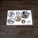 Интерьерная наклейка CD Котята в рамке XH6229 60х40см