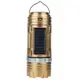 Кемпинговая LED лампа SB 9688 c фонариком и солнечной панелью Золотая