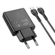 Адаптер сетевой HOCO Type-c to Lightning Delgado single port charger N37 |Type-C, 20W/3A, PD/QC|