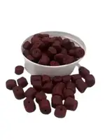 Пелетс з отвором Red (Kril) Premium Halibut (преміум класу) 8мм 100гр.