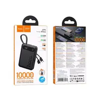 УМБ HOCO Edge PD fully compatible power bank with two cables J171 10000mAh |1USB/1Type-C, 22.5W/3A, PD/QC|