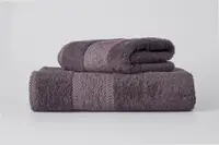 Рушник махровий FLUFFY  коричневий 50х85см
