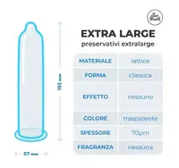Презервативи збільшеної ширини Love Match - Extra Large (по 1 шт)
