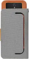 Чохол-книжка Goospery Canvas Diary Universal 4.0'-4.5' Gray