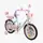Детский двухколесный велосипед 18" дюймов Corso Emily ML-215 стальная рама 1 скорость. Pink and Mint (188187)