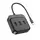HUB адаптер HOCO Easy link 4-in-1 100 Mbps Ethernet Adapter HB35 (Type-C to USB2.0x3+RJ45)(L=0.2M)