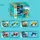Конструктор игровой Мотоцикл 103320-103323 4 шт/уп
